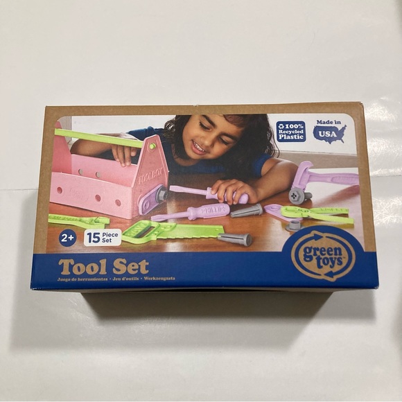 Green Toys tool set - Picture 2 of 5